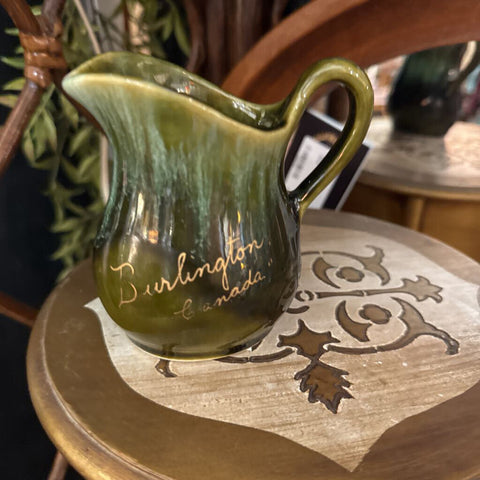Small Green Creamer