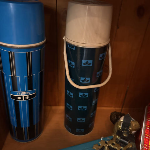 Blue Thermos