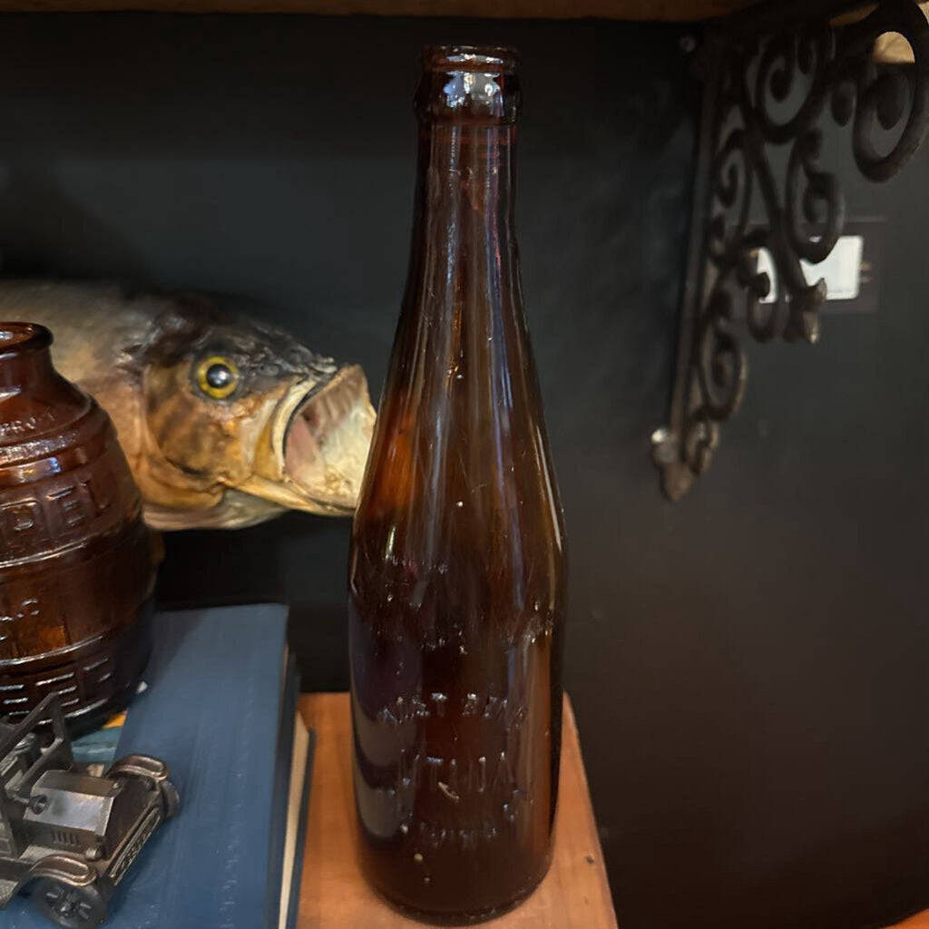 Amber Beer Bottle