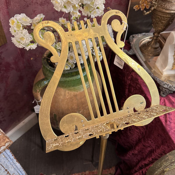 Brass music stand