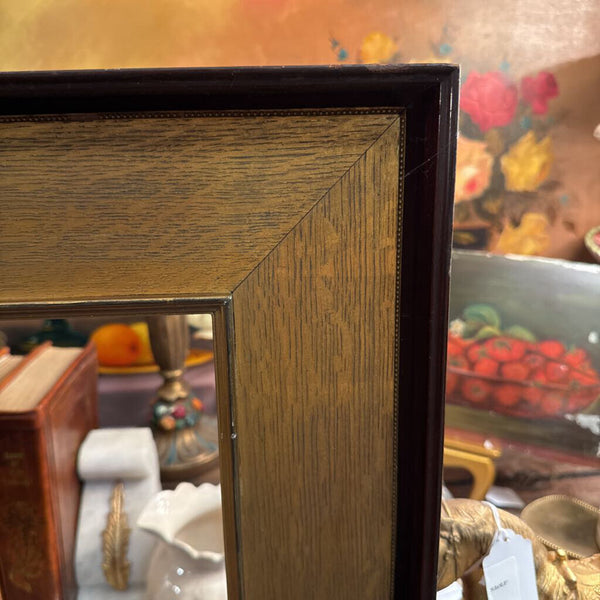 Antique furniture shadow frame