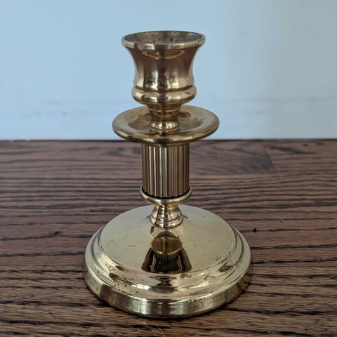 Vintage Brass Candlestick - 5" (Each)