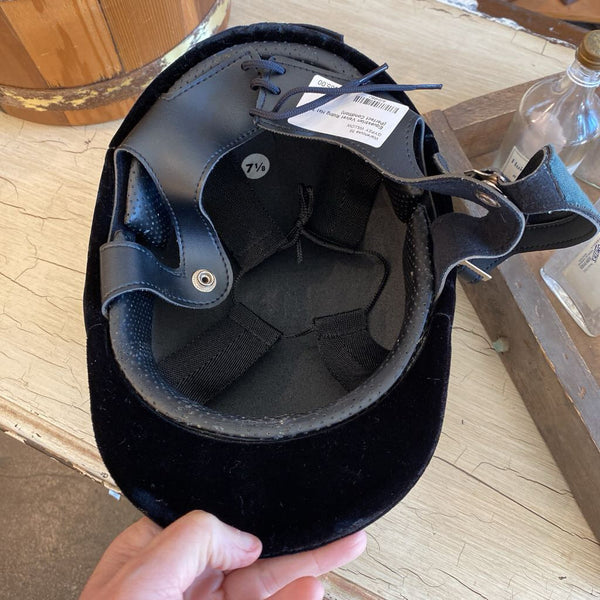 Equestrian Velvet Riding Hat 7.5 (Perfect Condition)