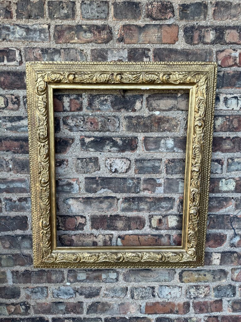 Antique wooden gold gilt frame fits 18x22
