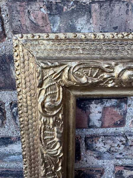 Antique wooden gold gilt frame fits 18x22