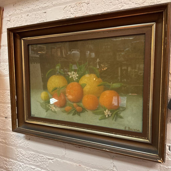 Still Life Fruit Art 19.5"x26.5" W1897