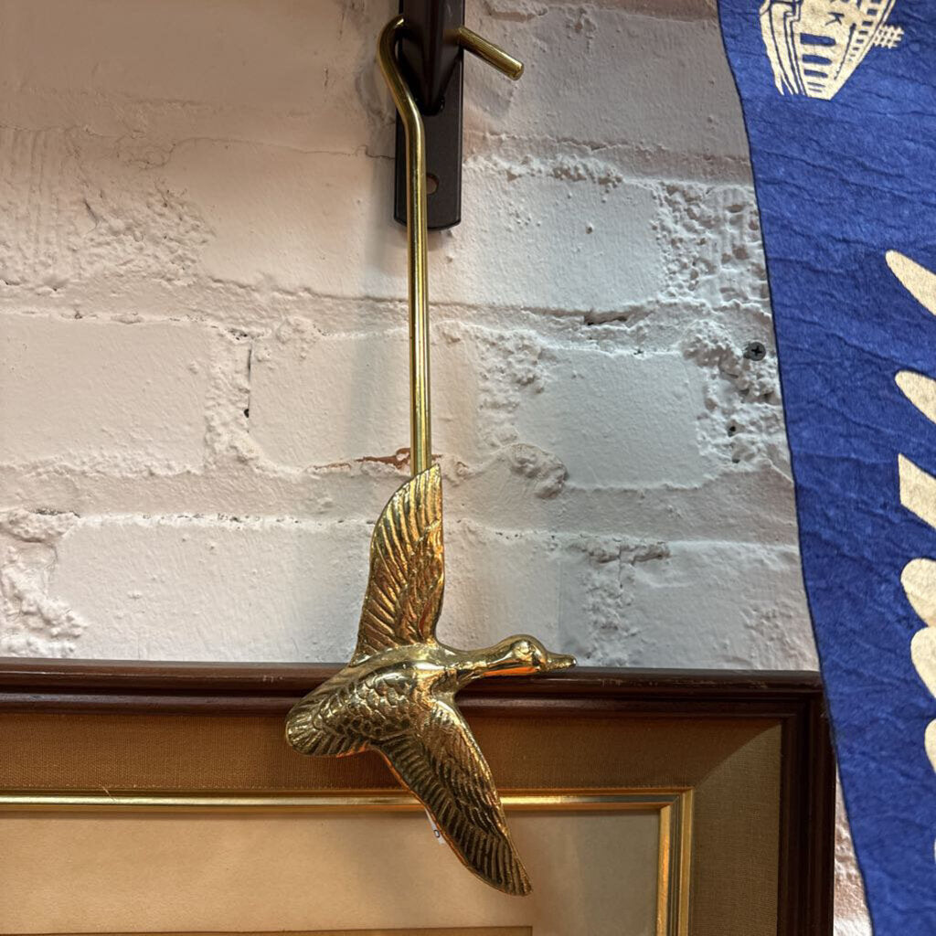 Brass Duck with Large Hook W1907