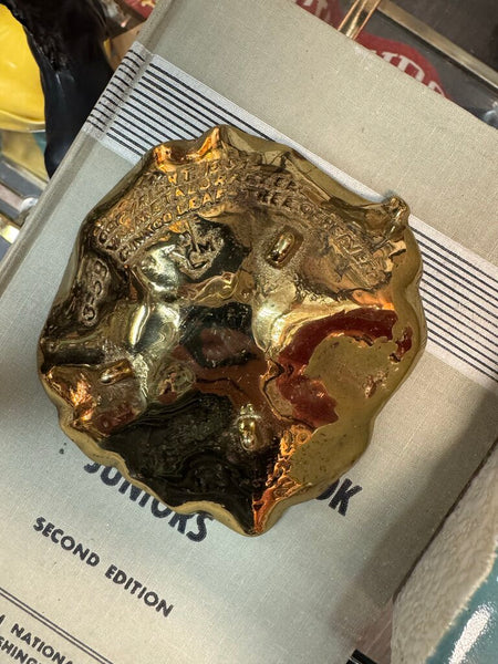 Brass Ginkgo Leaf W1911