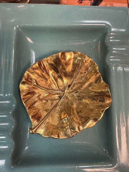Brass Ginkgo Leaf W1911