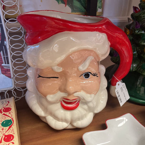 Moxie - Vintage Ceramic Santa Pitcher