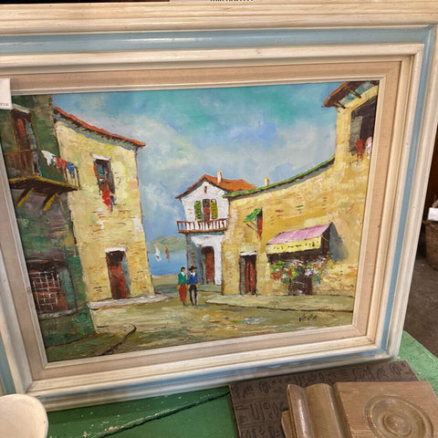 Painting Village 23x27