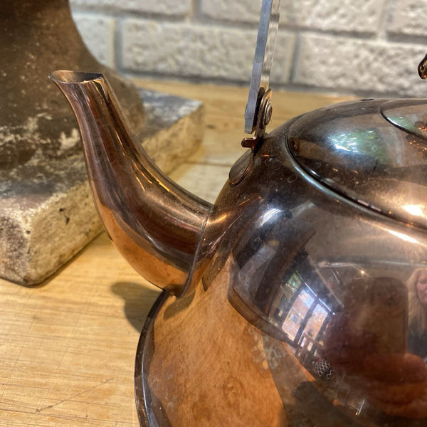 Vintage Equestrian Tea Kettle