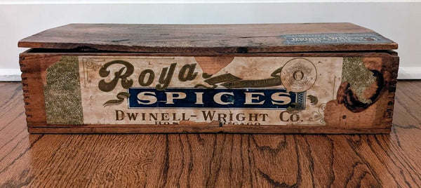 Antique Dwinell-Wright Spice Box - 1908