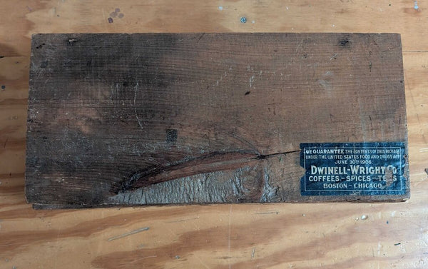 Antique Dwinell-Wright Spice Box - 1908