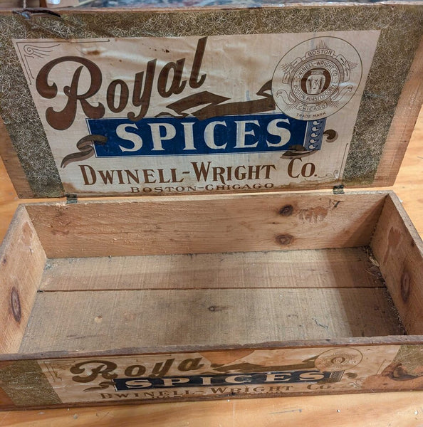 Antique Dwinell-Wright Spice Box - 1908