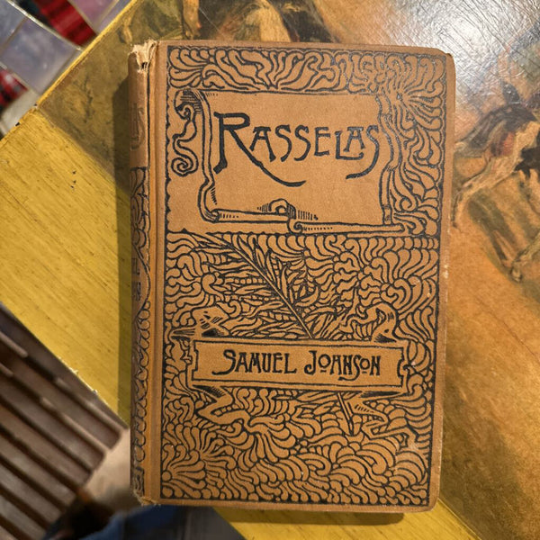 BEAUTIFUL ANTIQUE BOOK: RASSELAS by SAMUEL JOHNSON