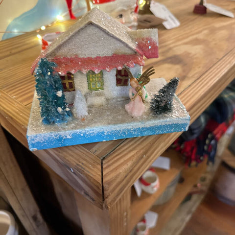 Repurposed Putz House