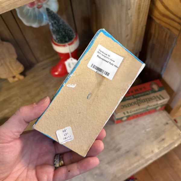 Repurposed Putz House