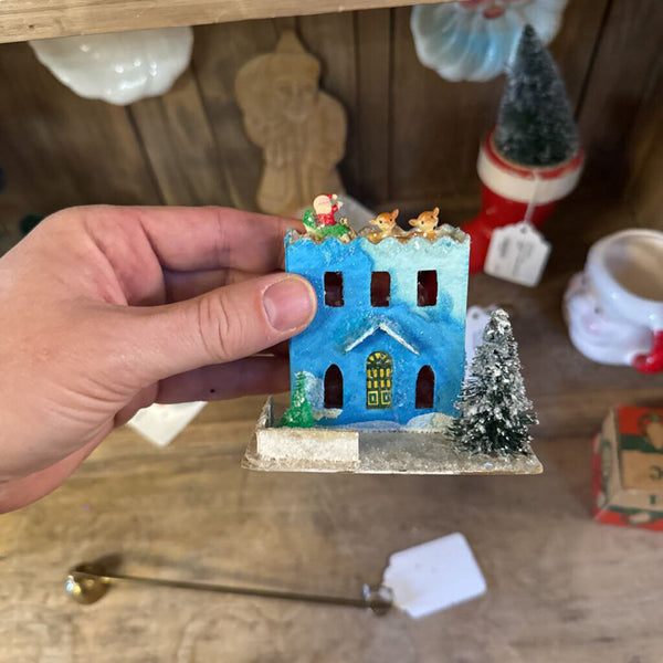 Repurposed Putz House