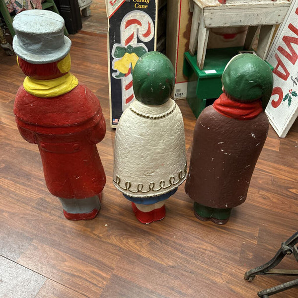 Poloron trio carolers