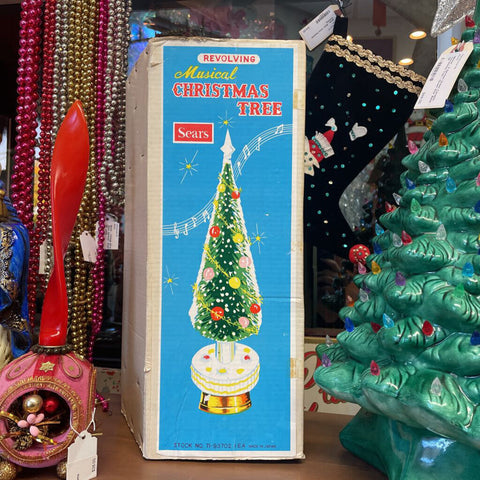 Moxie - Rotating Musical Tree W Orig Box