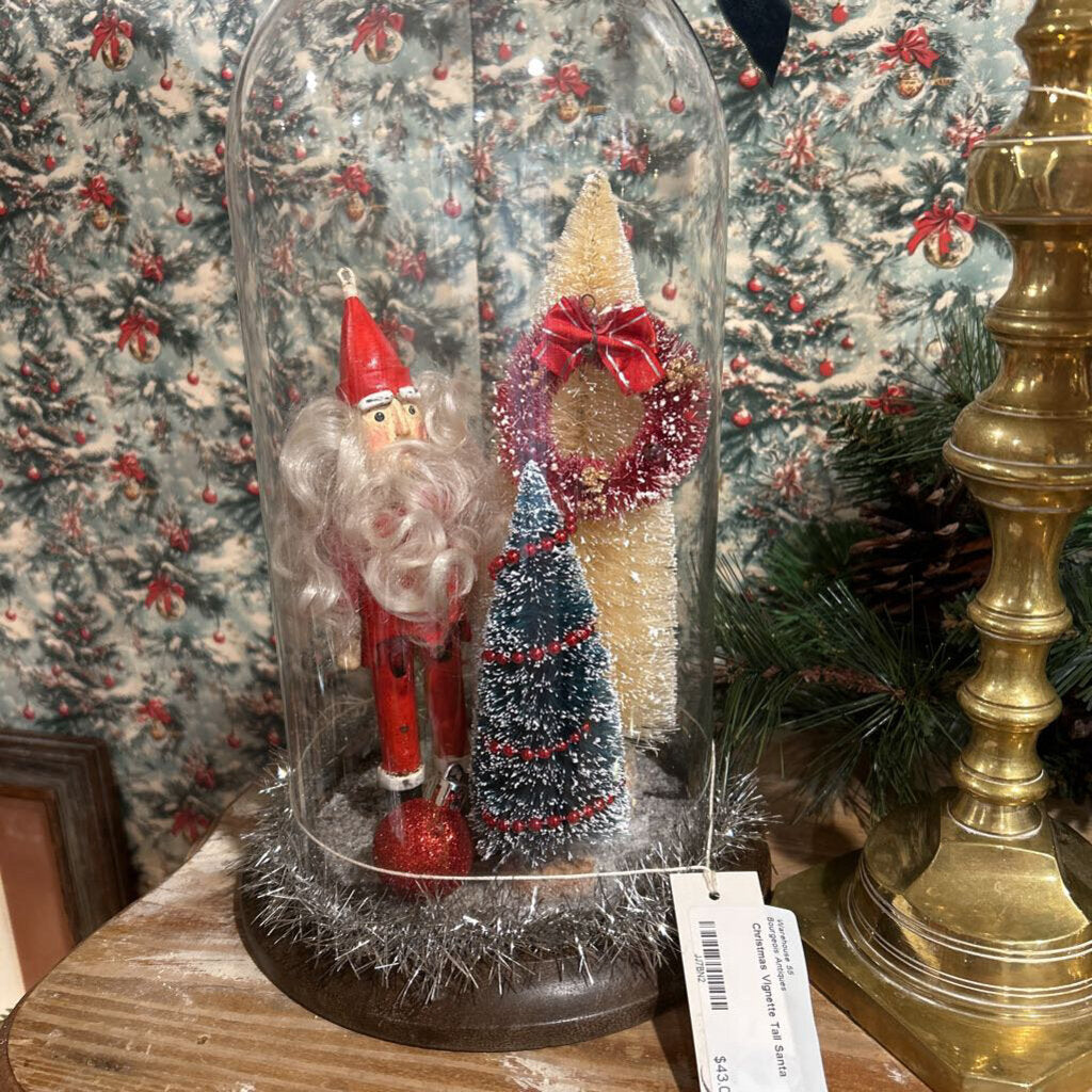 Christmas Vignette Tall Santa