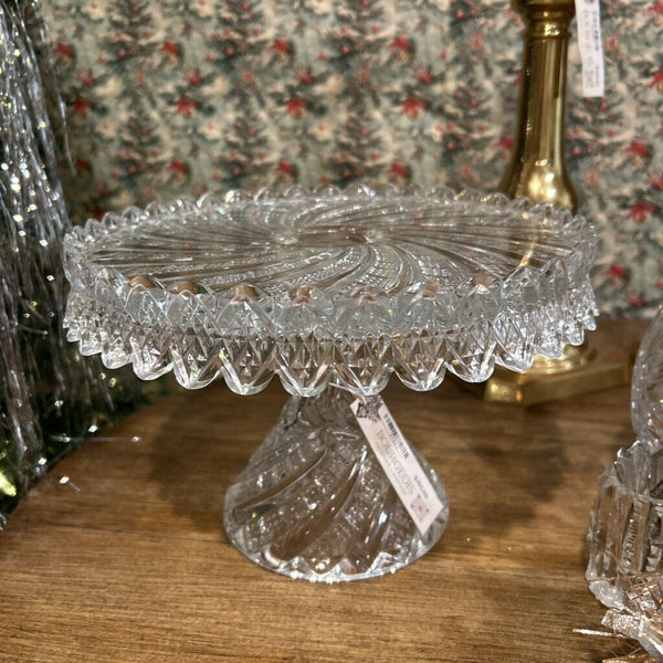 Fabulous Fortoria Centennial 2 Pedestal Cake Stand 10"w 6.5"t