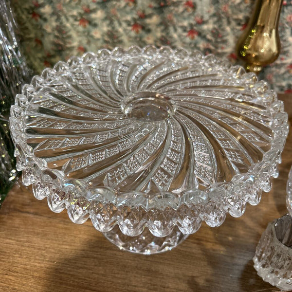 Fabulous Fortoria Centennial 2 Pedestal Cake Stand 10"w 6.5"t