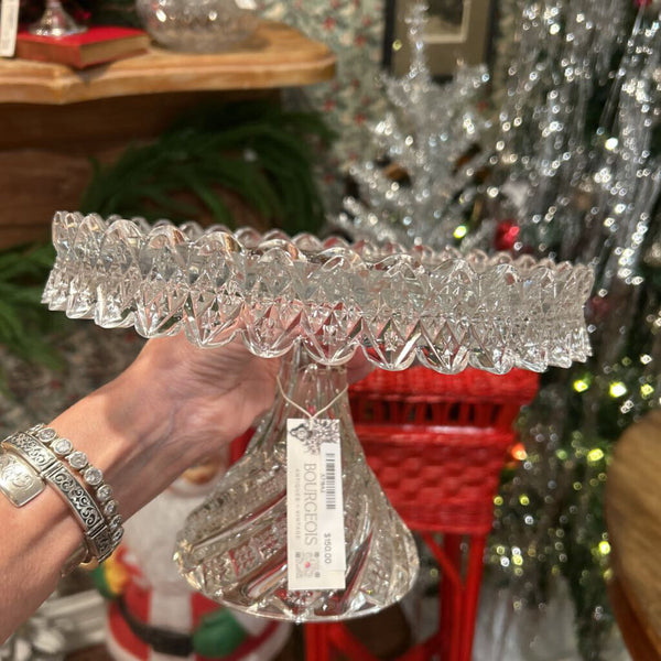 Fabulous Fortoria Centennial 2 Pedestal Cake Stand 10"w 6.5"t