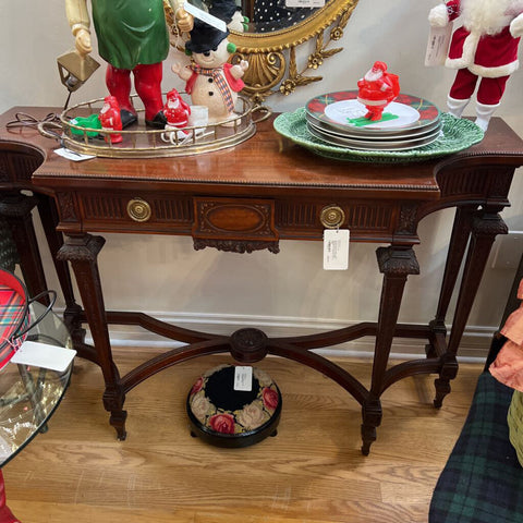 Scholle Furniture Sofa Table, Manufactured in CHICAGO, Wabash Ave, @ early 20th C, FIRM
