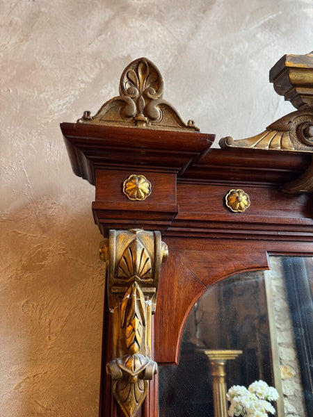 0669 Antique Empire Style Pier Mirror