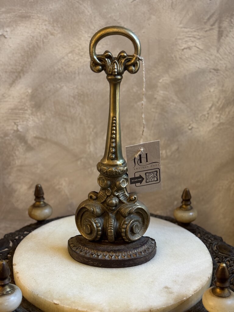 0367 Heavy Brass Door Stop