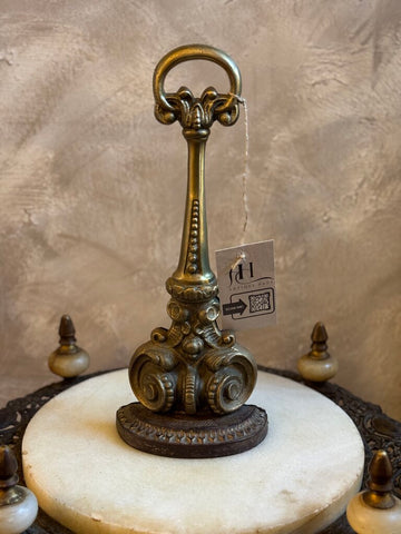 0367 Heavy Brass Door Stop
