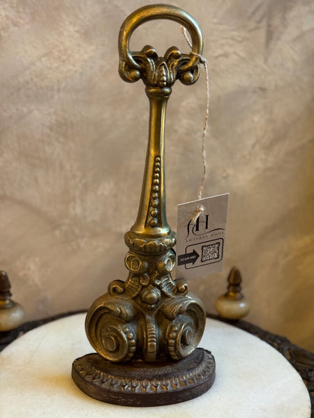 0367 Heavy Brass Door Stop