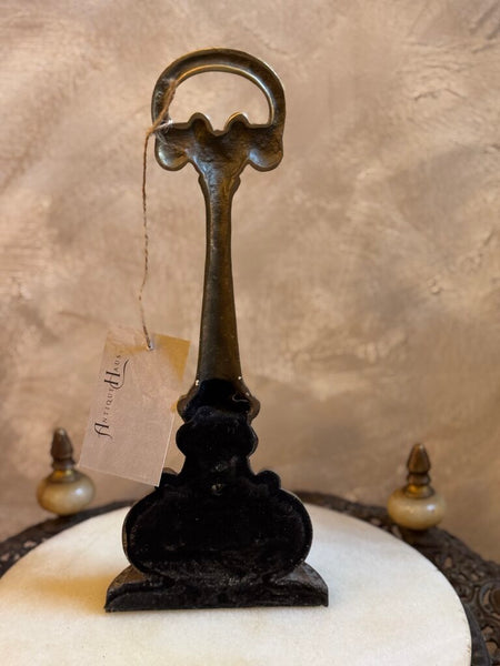 0367 Heavy Brass Door Stop