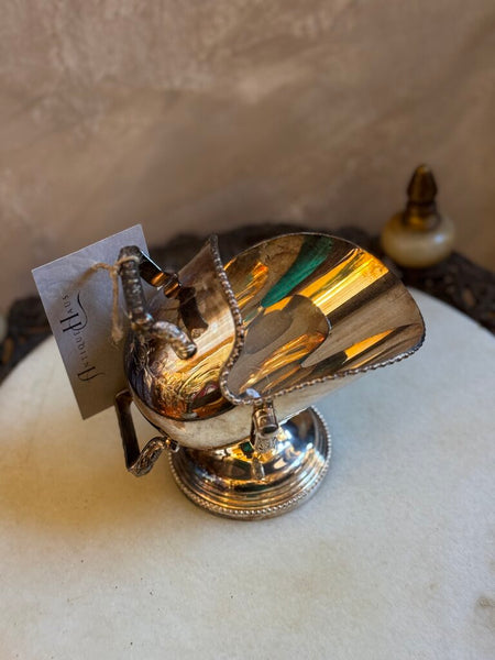 0236 Silverplate Sugar Scuttle