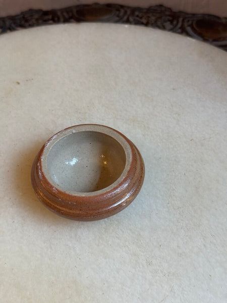 0117 mini clay salt cellar