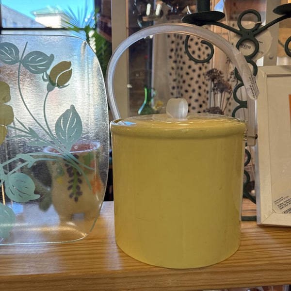 Yellow ice bucket