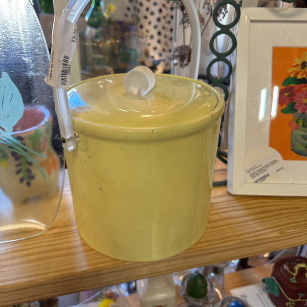 Yellow ice bucket