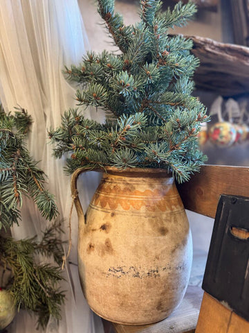 0471 European Antique Pottery Jug