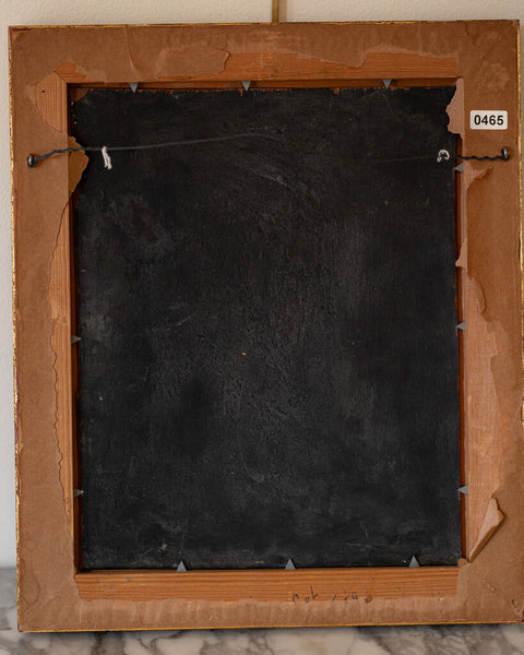 0465 19th Century Portrait of Beatrice Cenci Oil on Board