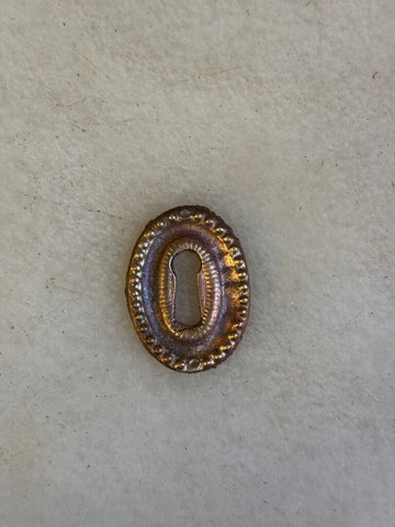 0706 Oval Sleek French Escutcheon