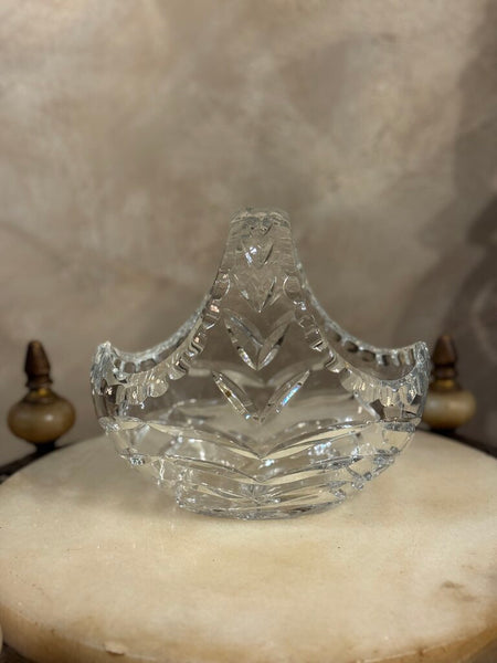 0719 Glass Small Basket