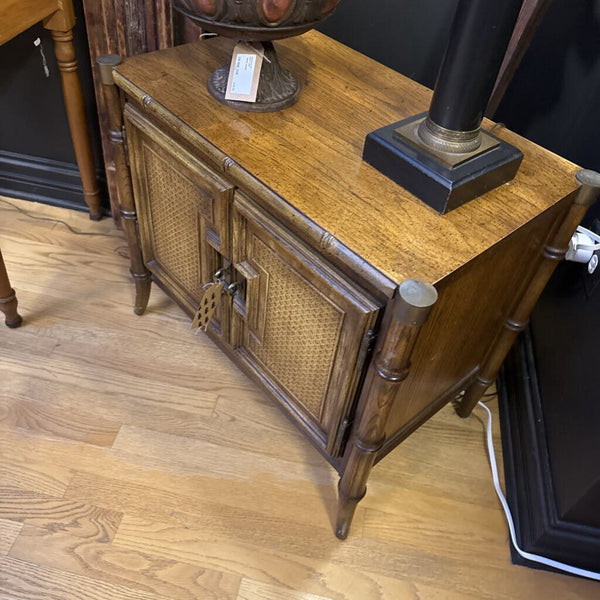 Pair of Faux Bamboo Stanley Nightstands 28w x 17d x 24t