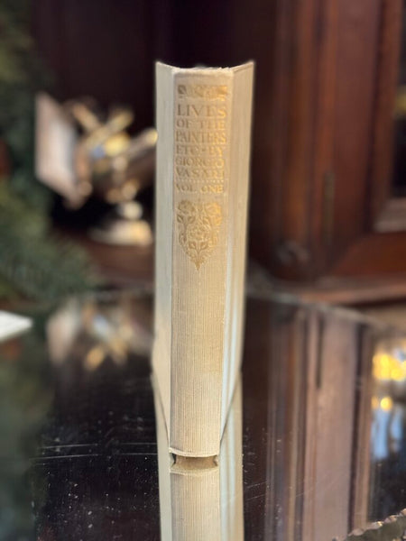 0069 Lives of the painters Vol. 1 book