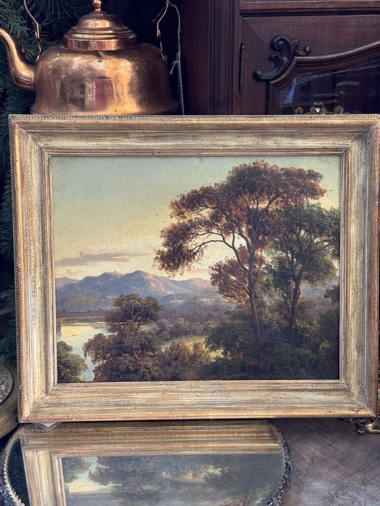 0427 Cotton Candy Mountainscape Painting