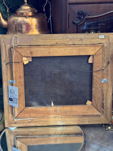 0427 Cotton Candy Mountainscape Painting