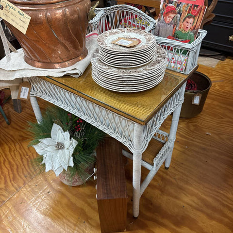 Antique Heywood Wakefield Writing Desk - Ex. Cond.(Marked)