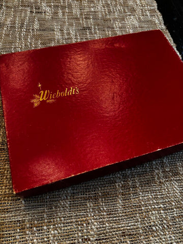 Vintage Wieboldt's Gift Box