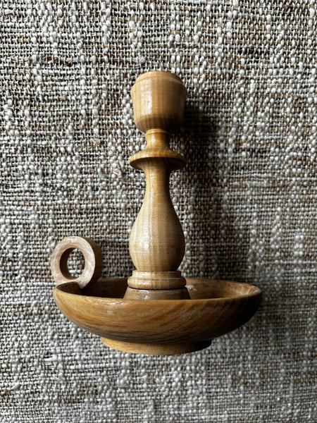 Vintage Wood CandleHolder